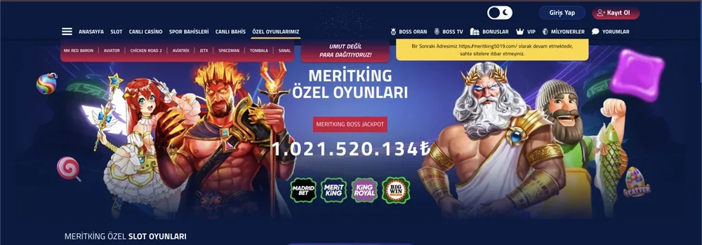 meritking giris