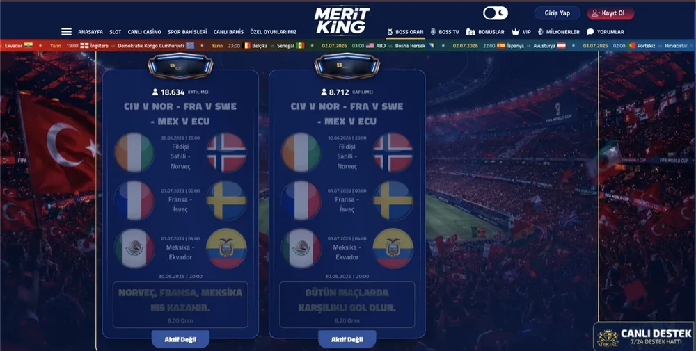 meritking bet